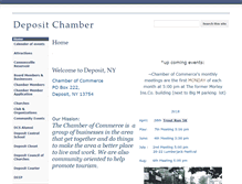 Tablet Screenshot of depositchamber.com